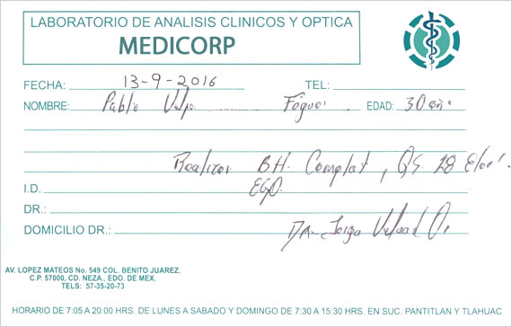 Receta Médica en Word para Editar e Imprimir en editable